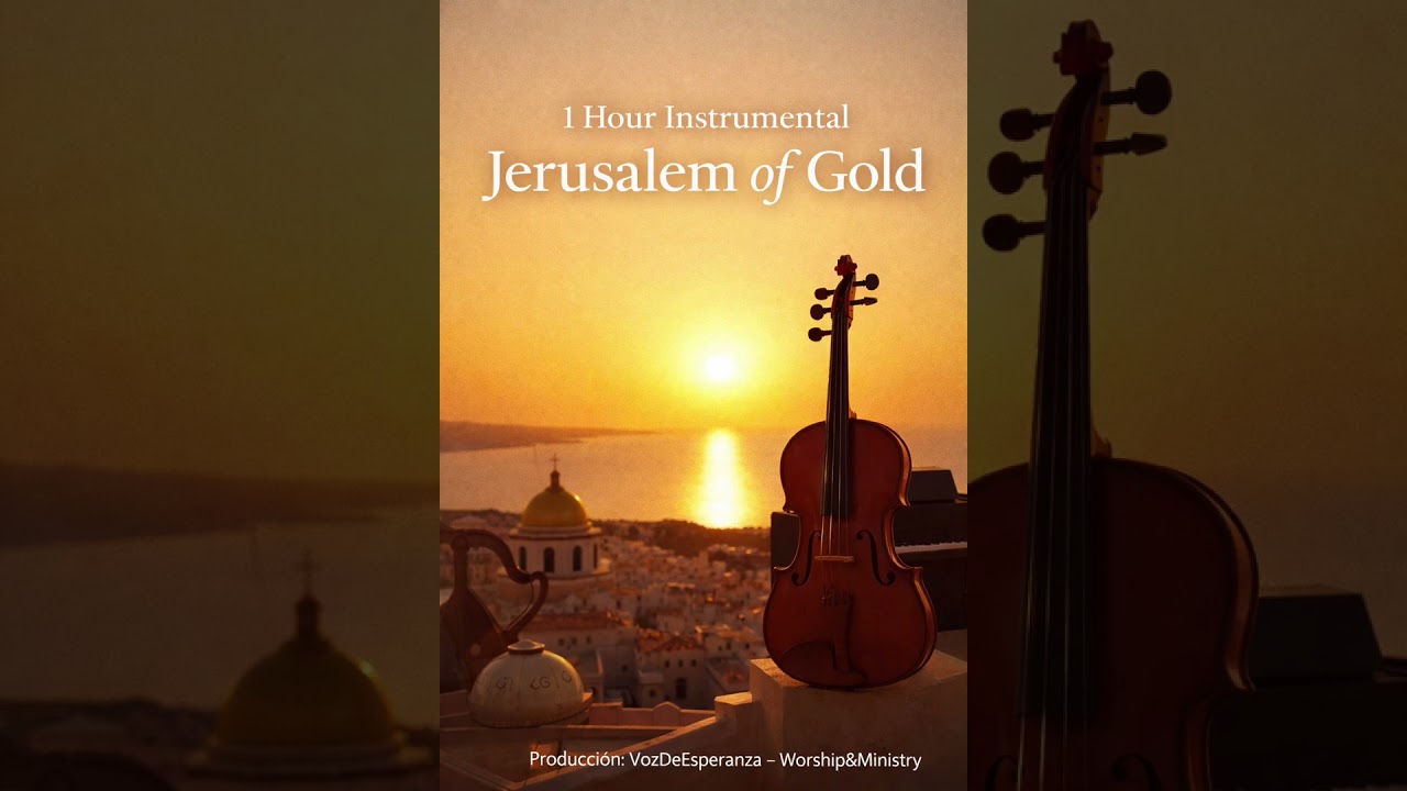 🎶 1 Hour Instrumental – Jerusalem of Gold. Production: VozDeEsperanza – Worship & Ministry
