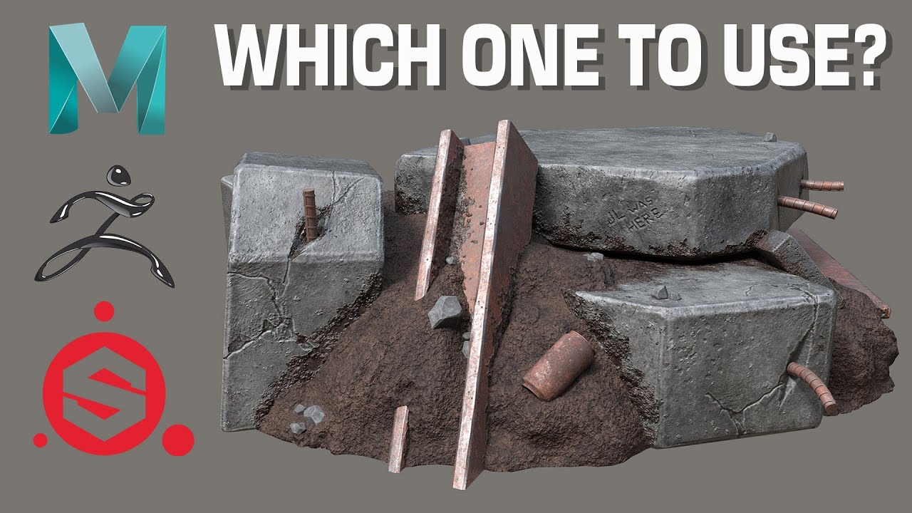 Maya, Zbrush and Substance Painter Workflow Explained: Step By Step Tutorial