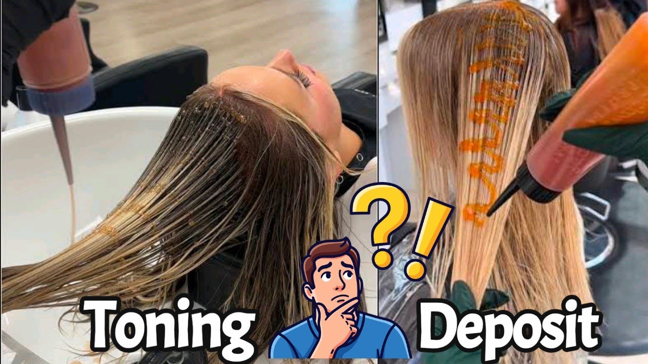 What Is The Difference Between Color Toning & Color Deposit Full Explanation || Salonfact 