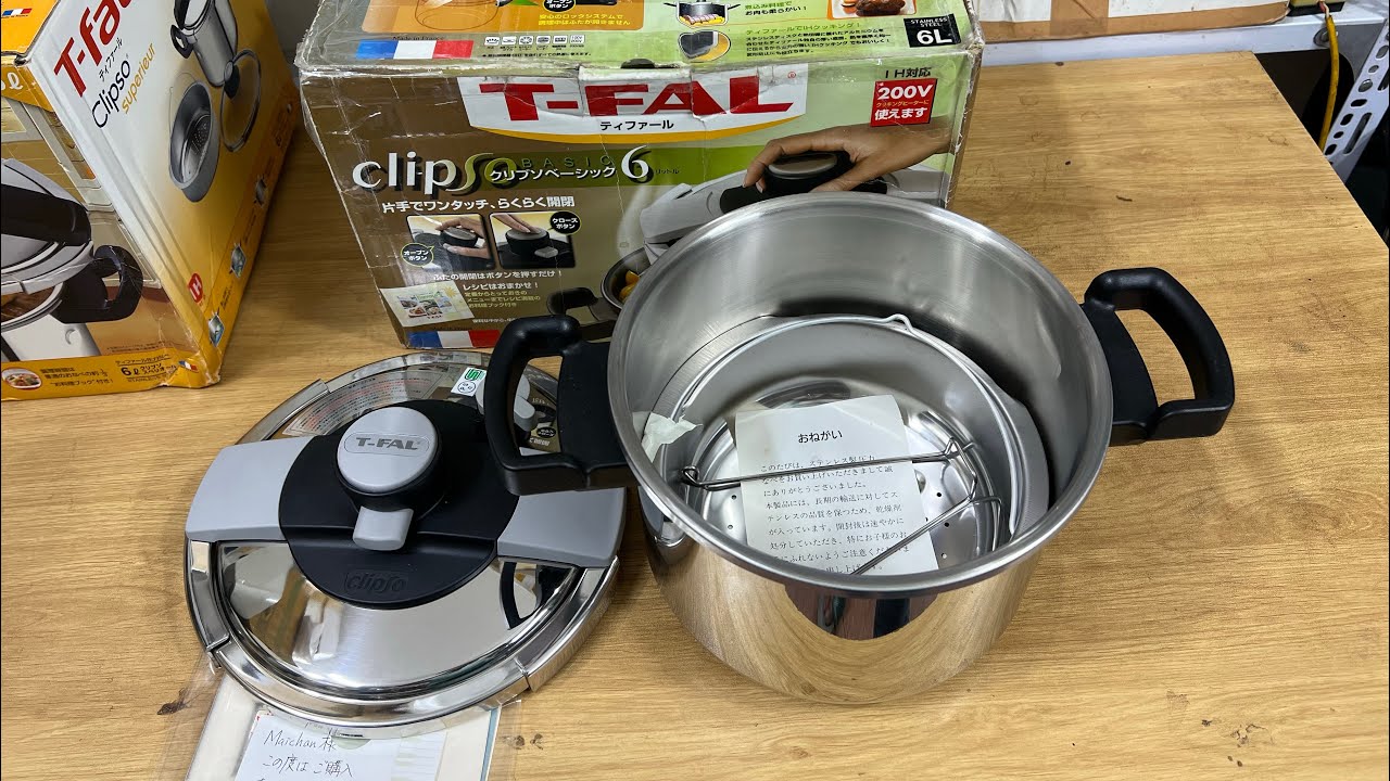 Nồi Tfal 6 lit Mới 99% . Hàng của Pháp xuất Nhật , đun trên mọi loại bếp. Đáy 2 lớp , bắt từ nhanh .