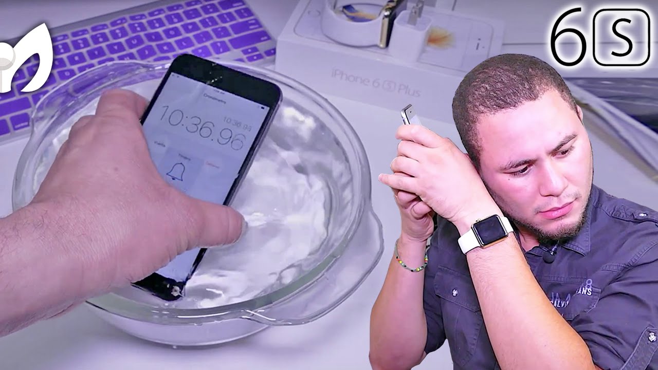 iPhone 6s Plus ¿RESISTENTE AL AGUA? (Investigación Confirmada) #iPhone6s #iPhone6sPlus