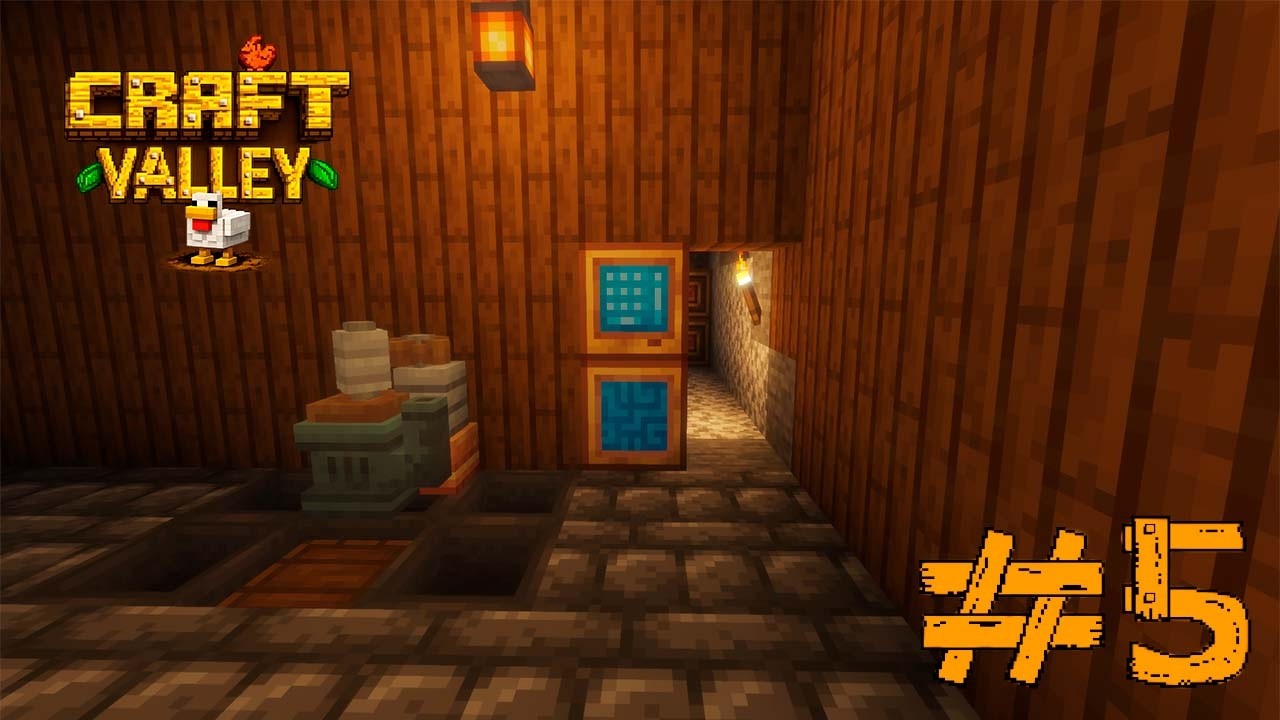 🔨 Minecraft Craft Valley #5 - STORAGE ENORME