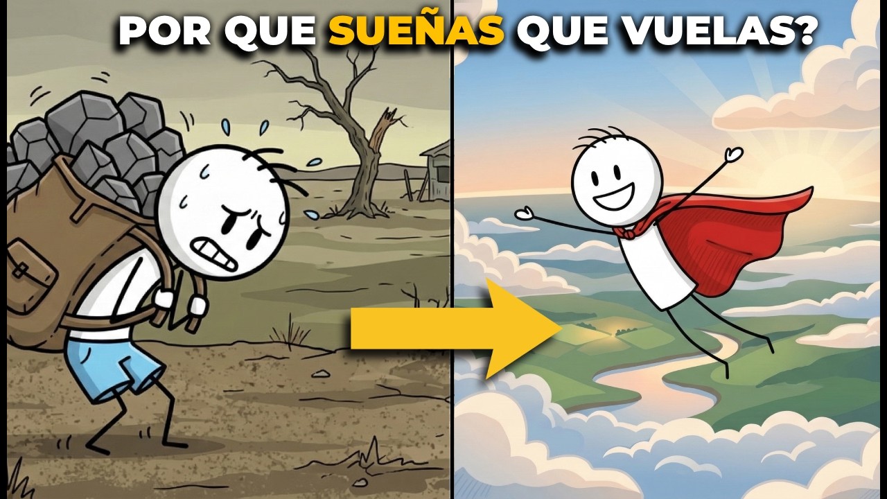 Por que sueñas que VUELAS?