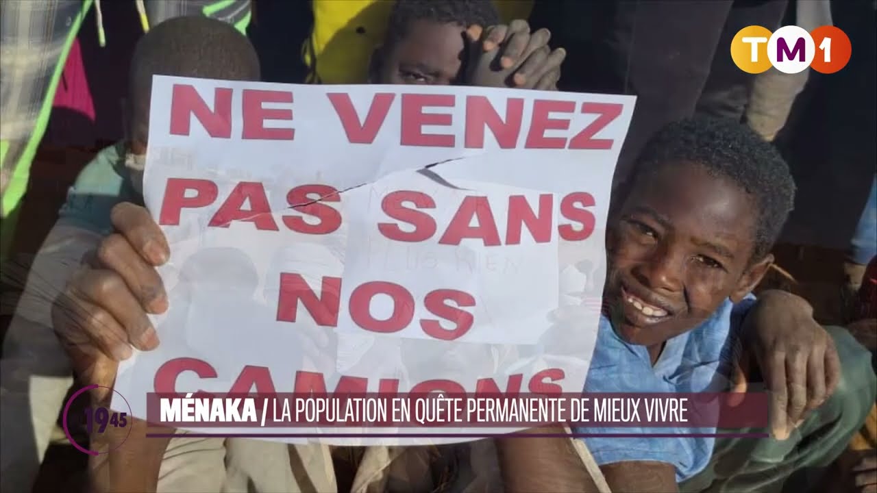 TM1 News - Mali - Ménaka : la population en quête permanente de mieux vivre