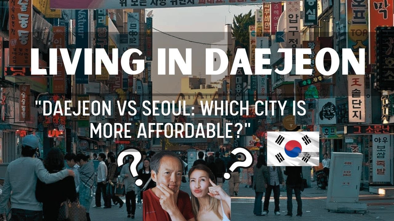 Cost of Living in Daejeon. Jonse, Wolse, apartment costs, travel, groceries and etc #travel