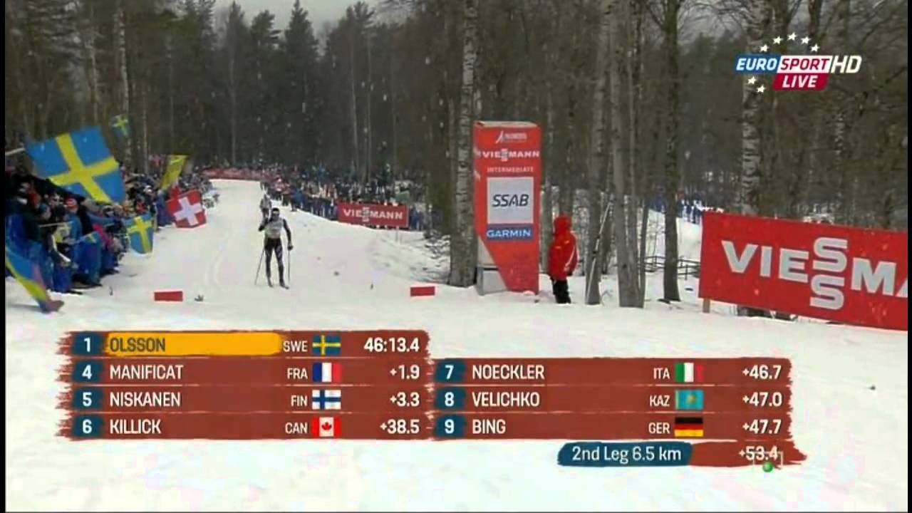 World Championship Falun 2015 Cross Country Skiing Relay Men 4 x 10 Km