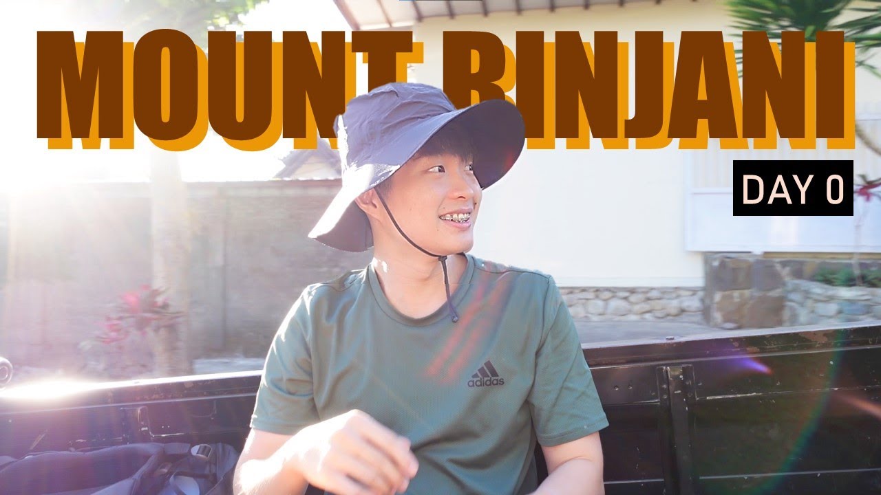 Preparing to hike an active volcano | Mt Rinjani, Lombok, Indonesia