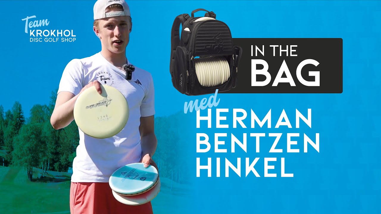 In the bag med Team Krokhol Disc Golf Shop: Herman Bentzen Hinkel