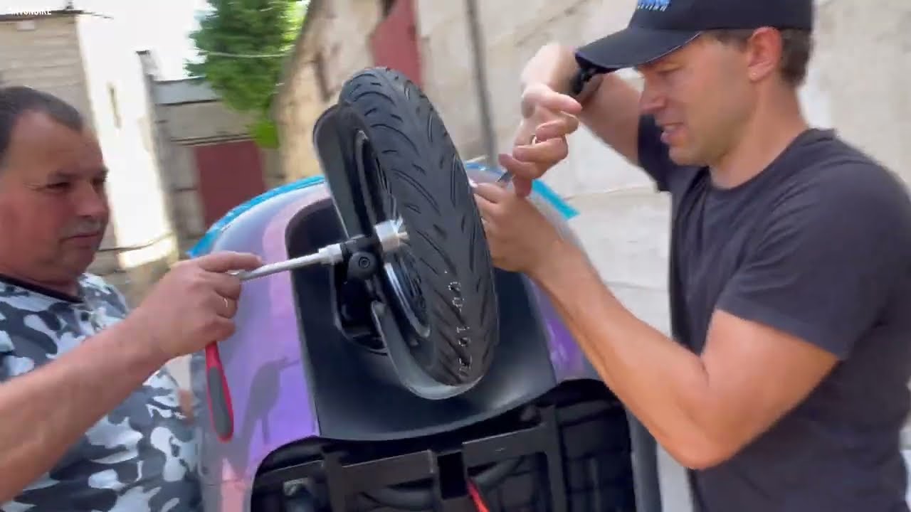 Как собрать Crosser ТR 3 с коробки. Электро Рикша