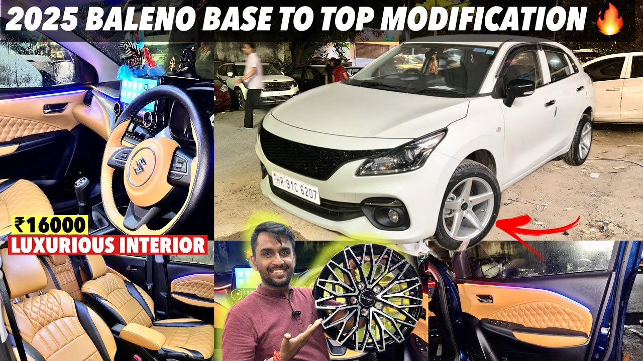 2025 BALENO SIGMA MODEL MODIFICATION✅BALENO 2025 MODIFIED✅BALENO BASE TO TOP WITH PRICE🔥