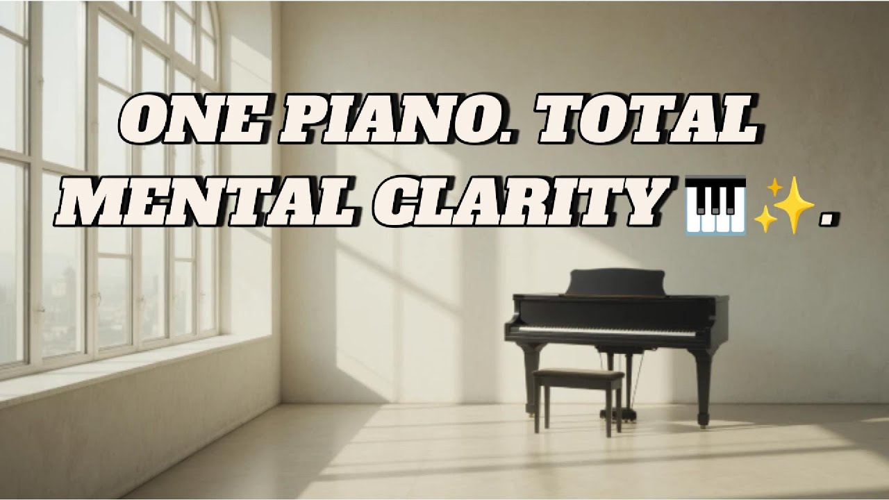 Minimalist Piano for Clear Mind