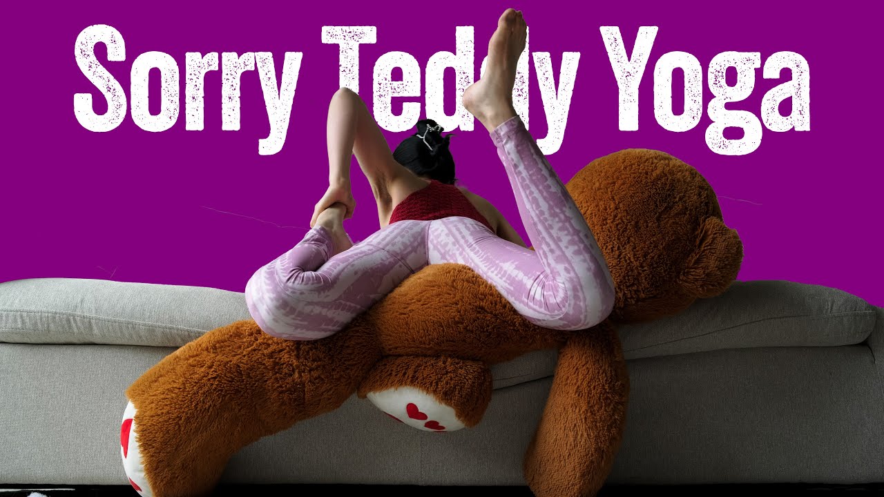 Yoga Flow for Quad Release: Splits, Frog Poses & Forward Folds with My BFF Teddy