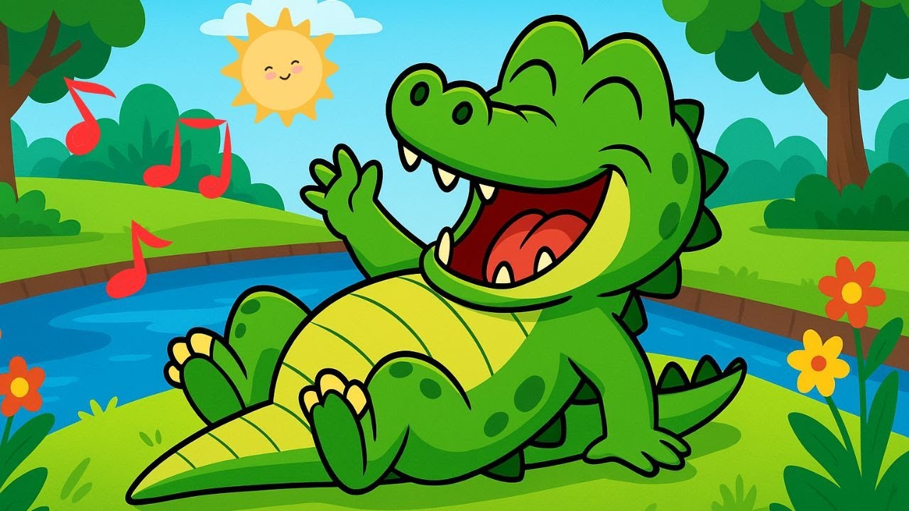 Lala Kinderlieder: Das kitzelige Krokodil – Mitmachlied für Kinder