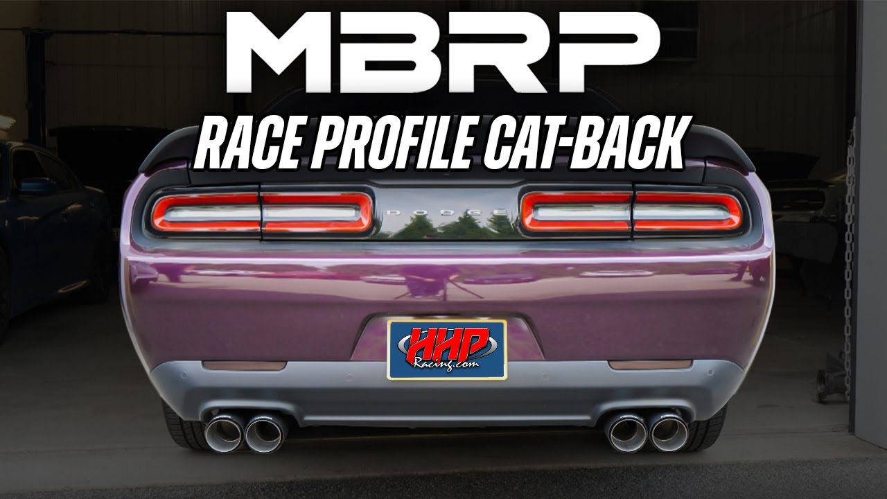 Product Feature - MBRP Race Profile Cat-Back