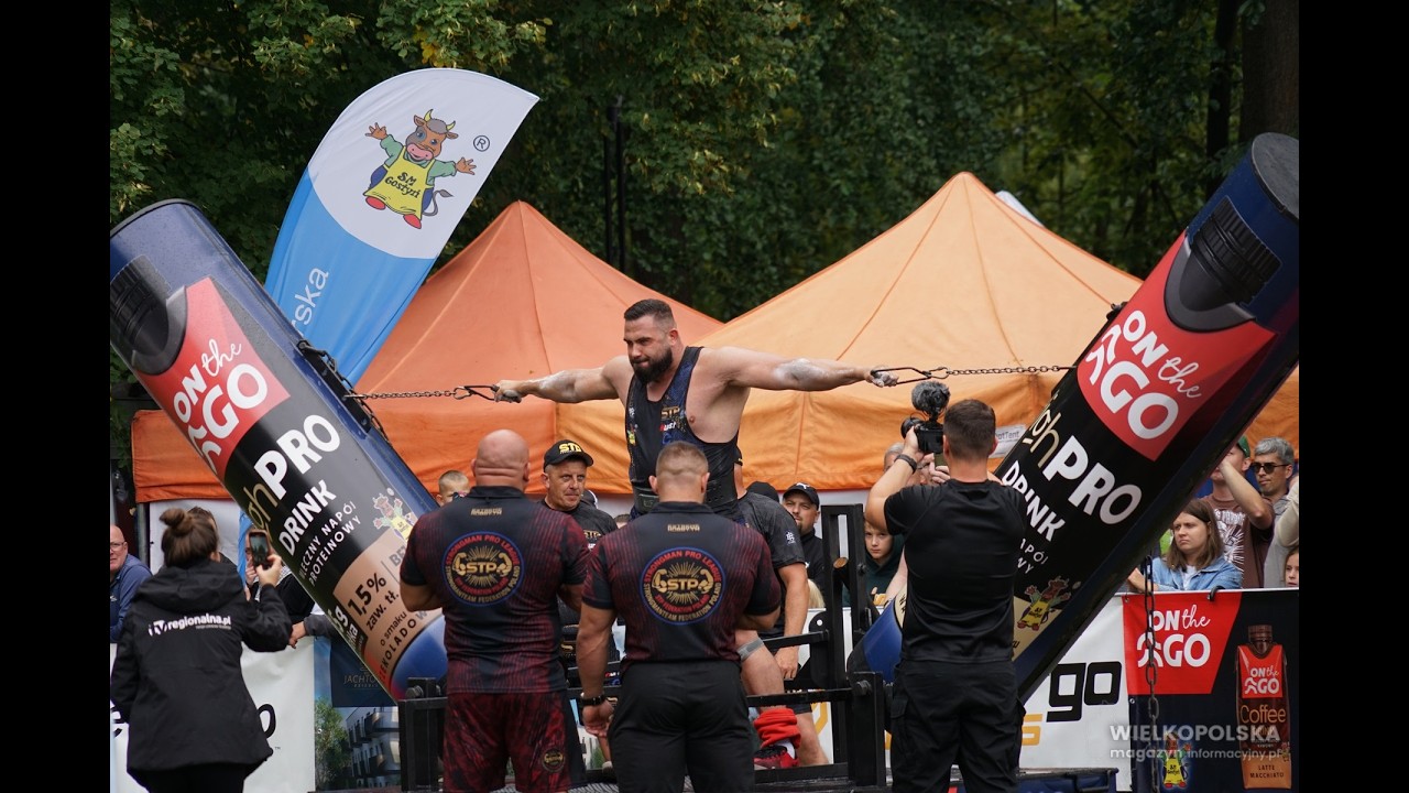 Finał Pucharu Polski Strongman Jarmark Chmielo Wikliniarski 2025 Nowy Tomyśl
