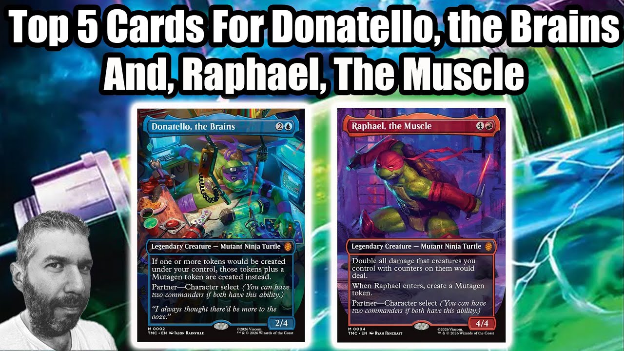 Is Donatello, the Brains actually the most busted MTG card of all time? Full EDH Presentation. TMNT