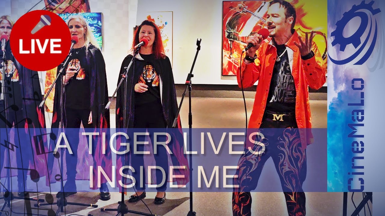 A Tiger Lives Inside Me - LIVE Museum Performance ft. The Firesouls
