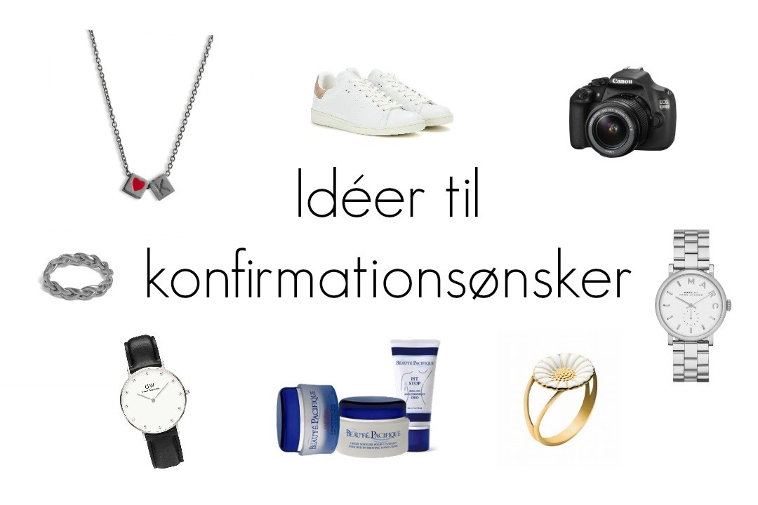 Idéer til konfirmationsønsker ❤