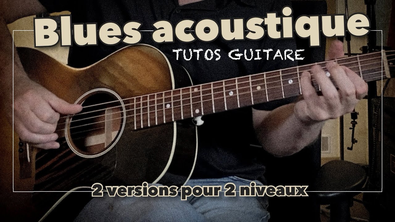 Du blues acoustique - tuto guitare - Gibson LOO