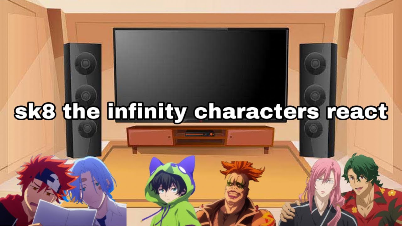 sk8 the infinity characters react to the future/to tiktok | my au | renga/matchablossom | spoiler