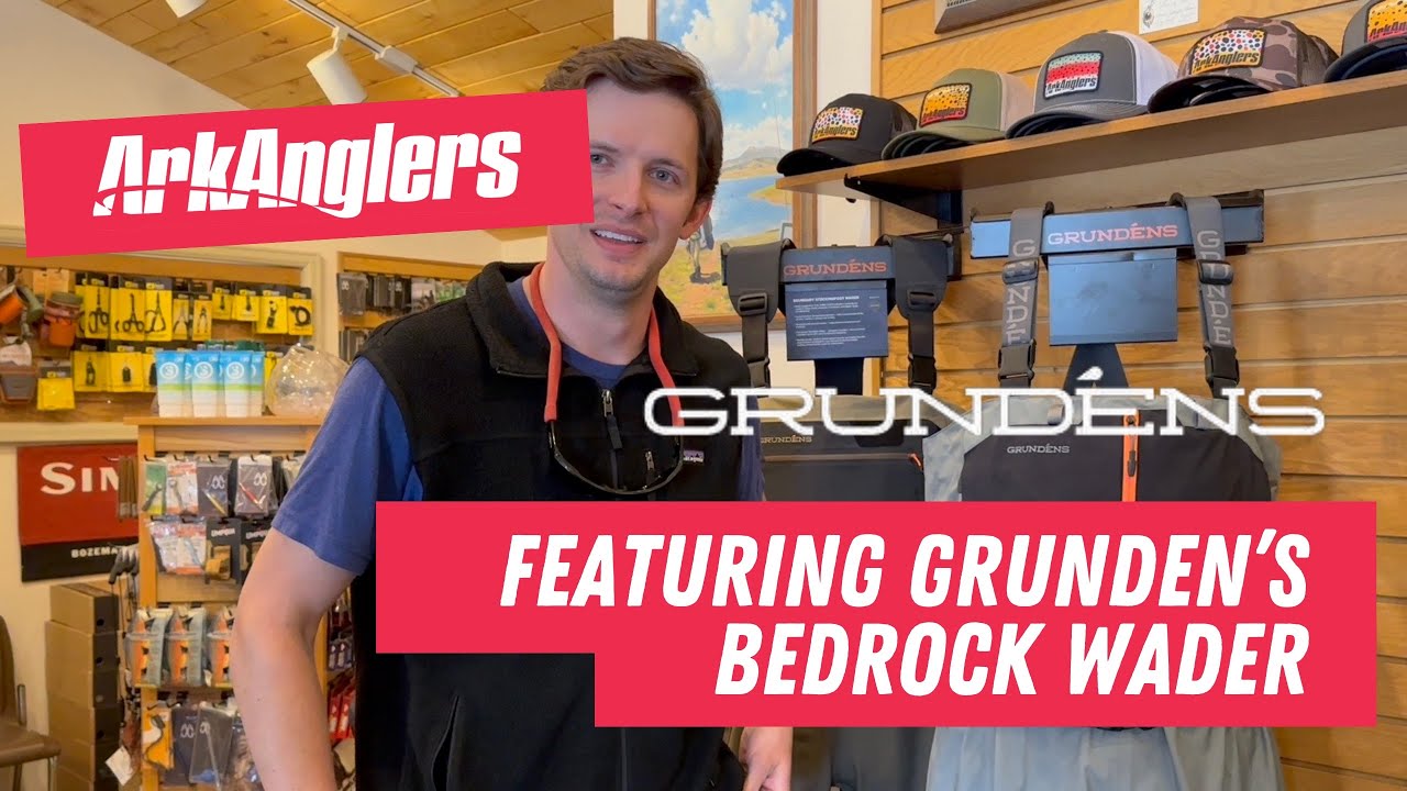 ArkAnglers Featuring the Bedrock Stockingboot Wader from @GrundensUSA