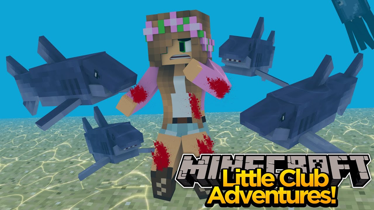 Minecraft Little club Adventures - Little Donny Saves Little Kelly's Life!!!