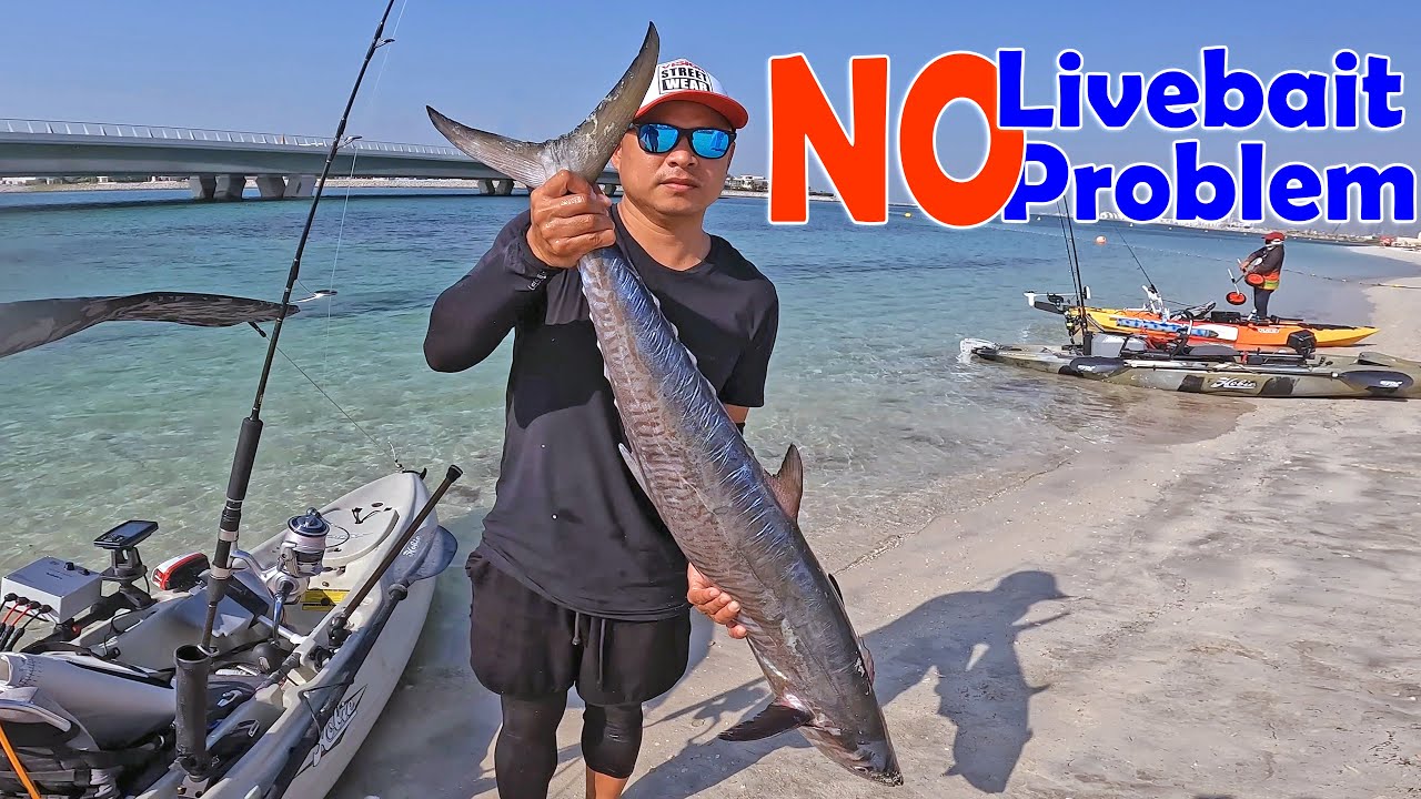 10k Kingfish #versus 8k #shimano saragosa | Best kayak setup for hunting #kingfish in #dubai