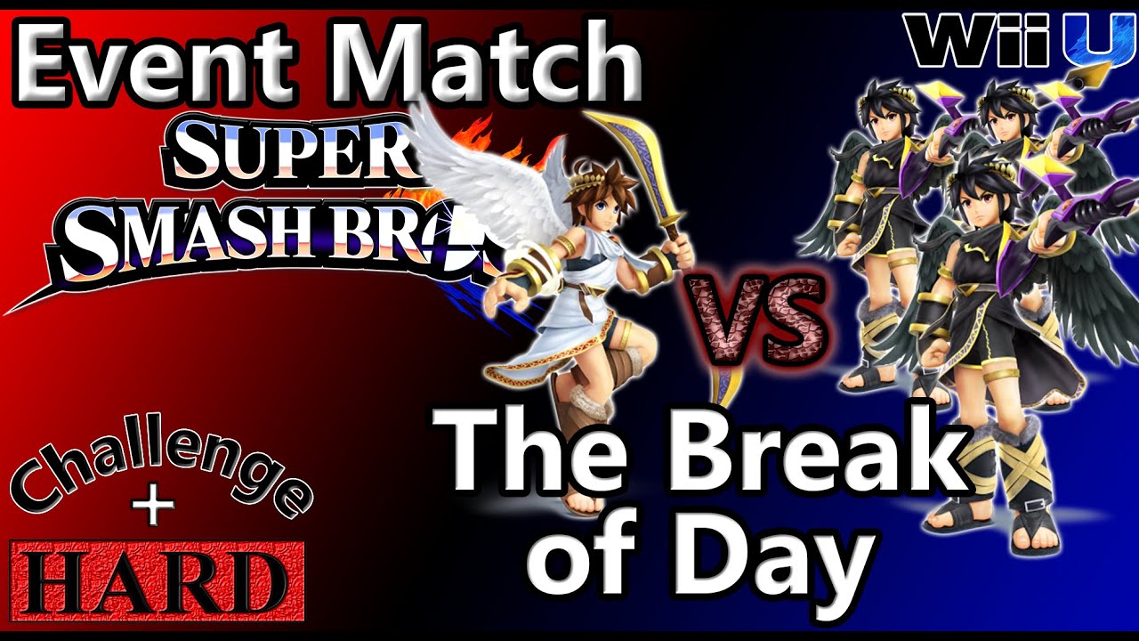 Super Smash Bros. U - Event Match - The Break of Day (Challenge + Hard)