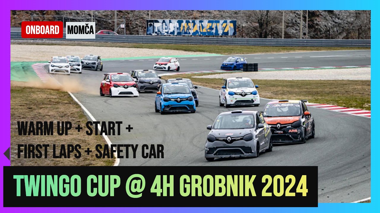 Onboard | Twingo Cup at Grobnik | Start + First Few Laps