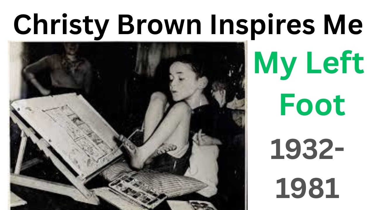 JCG 137 1) Christy Brown Inspires Me:  Advocate for the Disabled  2)  Velocipede Shopping circa 1956