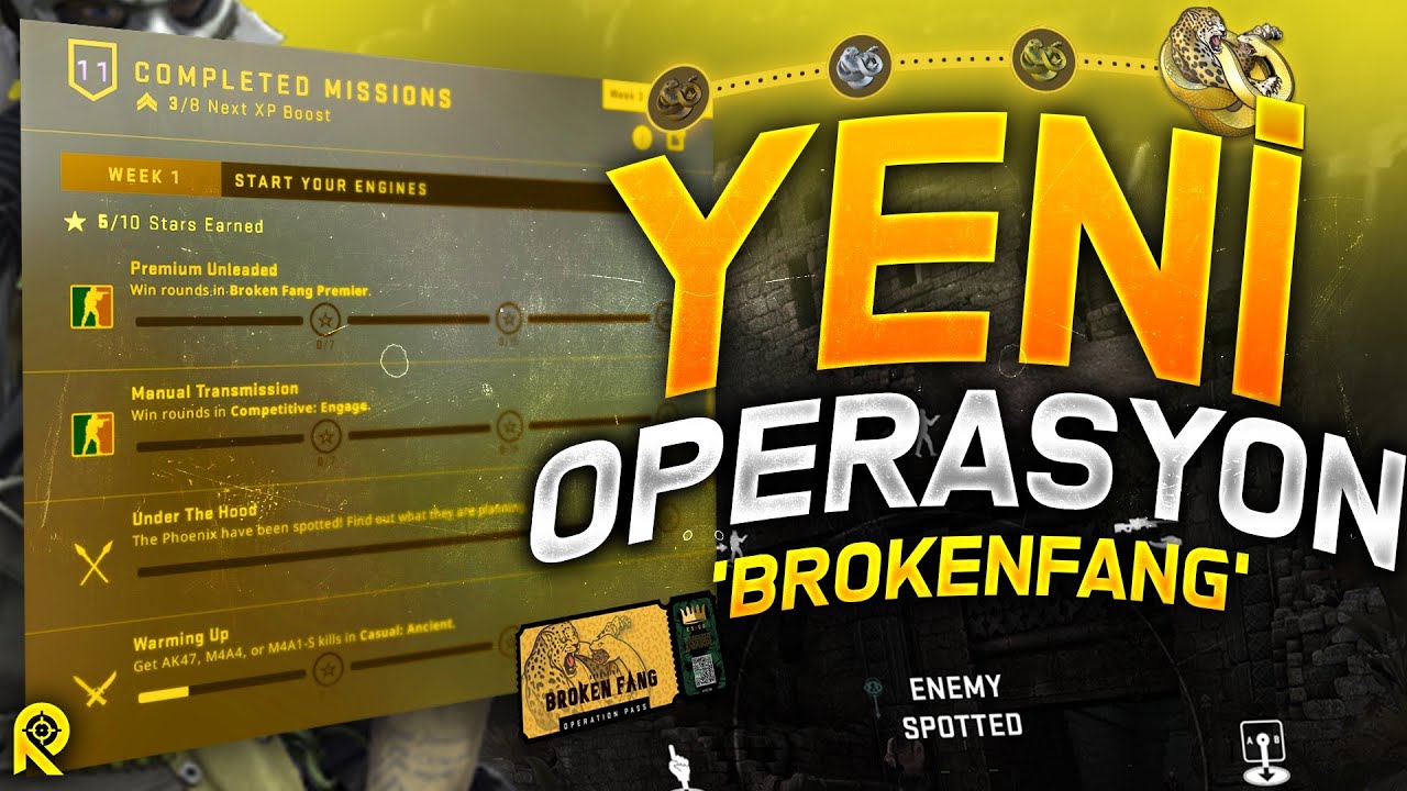 CS:GO - YENİ OPERASYON BROKEN FANG (Yeni haritalar, ajanlar, oyun modları, skinler ve dahası)
