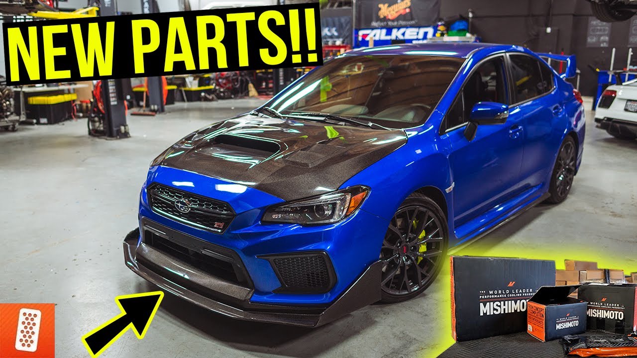 Building the ULTIMATE 2018 Subaru WRX STI - Part 2 (Seibon Carbon Fiber & Mishimoto)