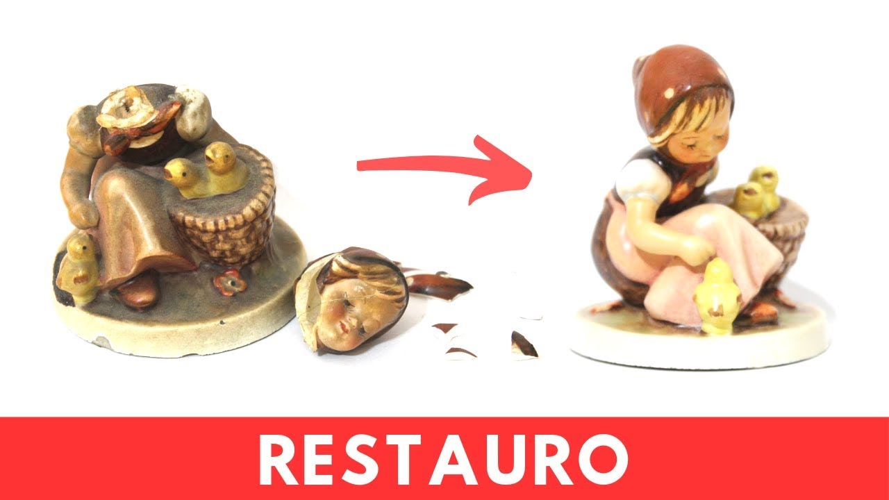 Riporto al suo splendore una Ceramica Antica Rotta 😍 #restauro