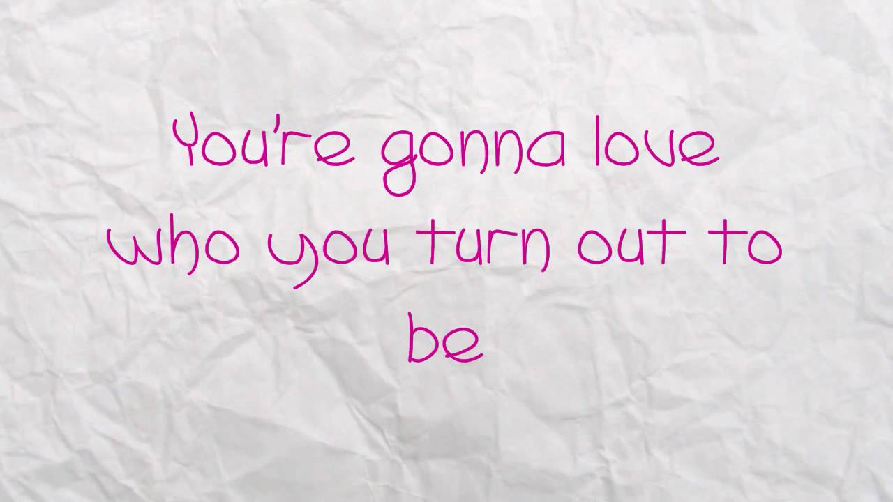 Hang in there Baby (Lyrics on Screen) - Bridgit Mendler HD
