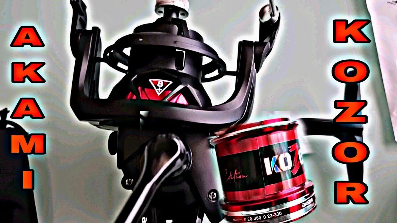 🔥NOVEDAD🔥AKAMI CARRETE KOZOR... CARRETE SURFCASTING