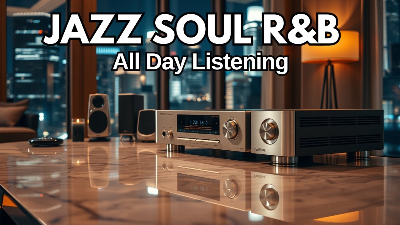 Smooth Jazz & Soul R&B Vibes 🎶 Warm Sax & Guitar Music for Cozy Relax