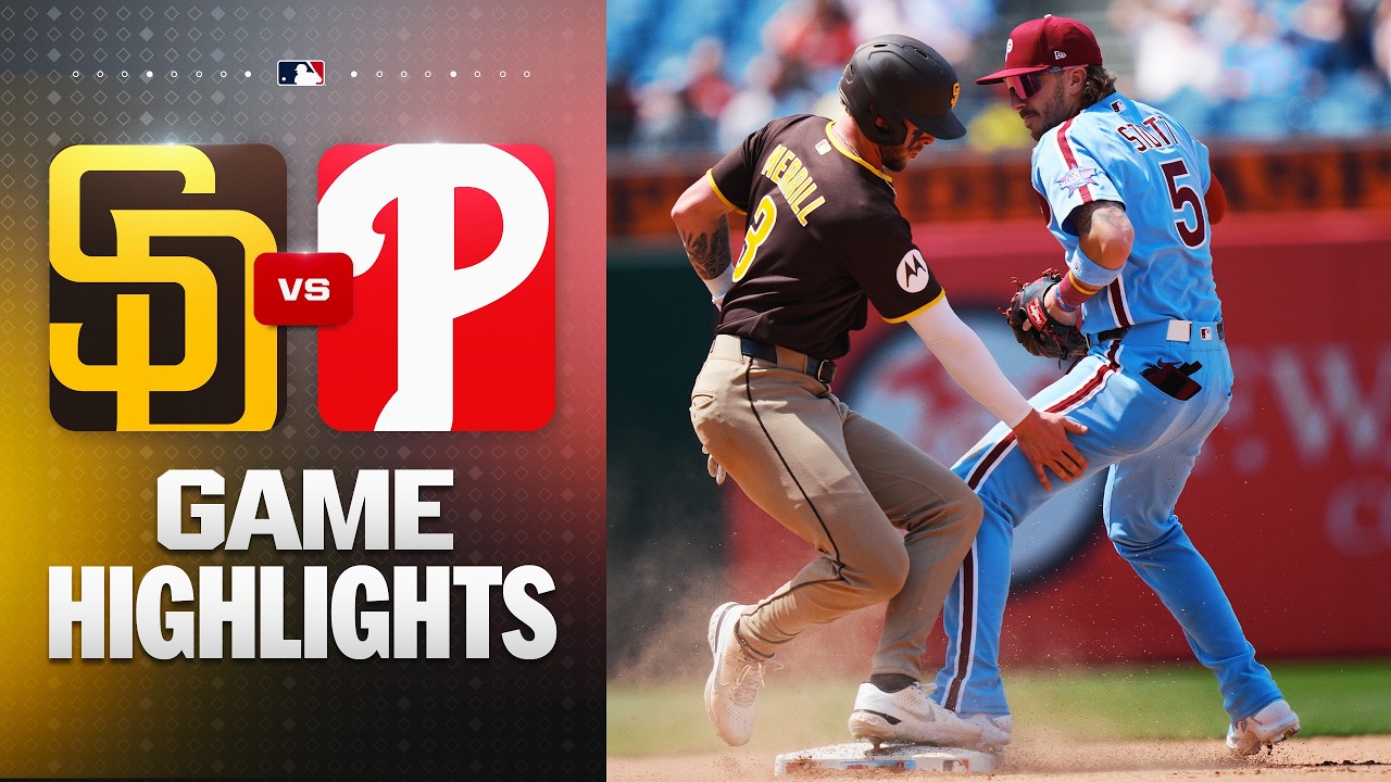Padres vs. Phillies Game Highlights (6/4/26) | MLB Highlights