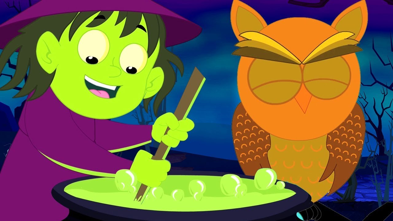 Hexen suppe | Halloween reime | Vorschul Lieder | Songs for German | Nursery Rhymes | Witches Soup