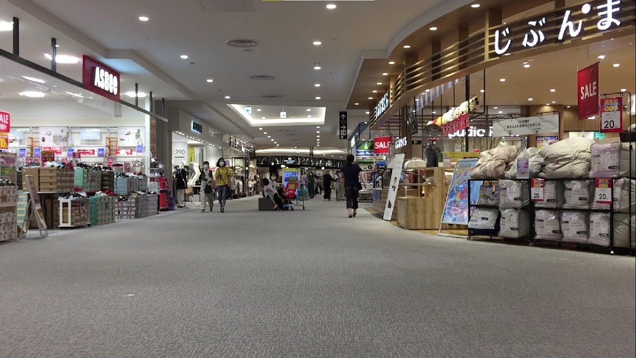 【三重県 津市】イオンモール津南 イオンモールウォーキング？専門店街２階を歩いてみた！Aeon Mall walking Aeon Mall Tsu minami Japan Tsu Mie