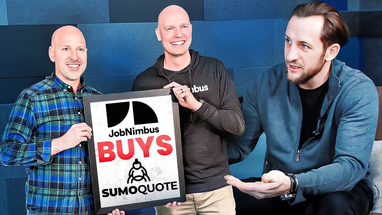 Революционное приобретение: JobNimbus объединяет усилия с SumoQuote | Эксклюзивное интервью #roof...
