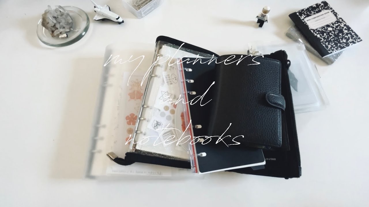 my planners & notebooks｜いま持ってるシステム手帳&ノート類、ちょっと集合~‼︎【説明欄にリンクがあったりなかったり】