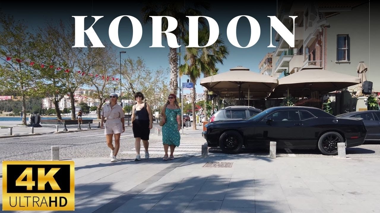 Çanakkale Şehir Merkezinde Kordon Turu  |  4K  |  Walking Tour