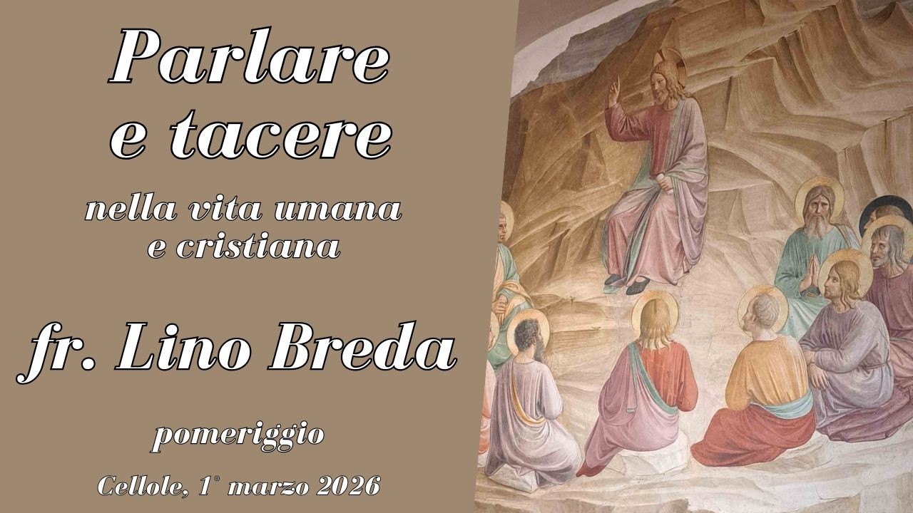 fr Lino Breda, Parlare e tacere