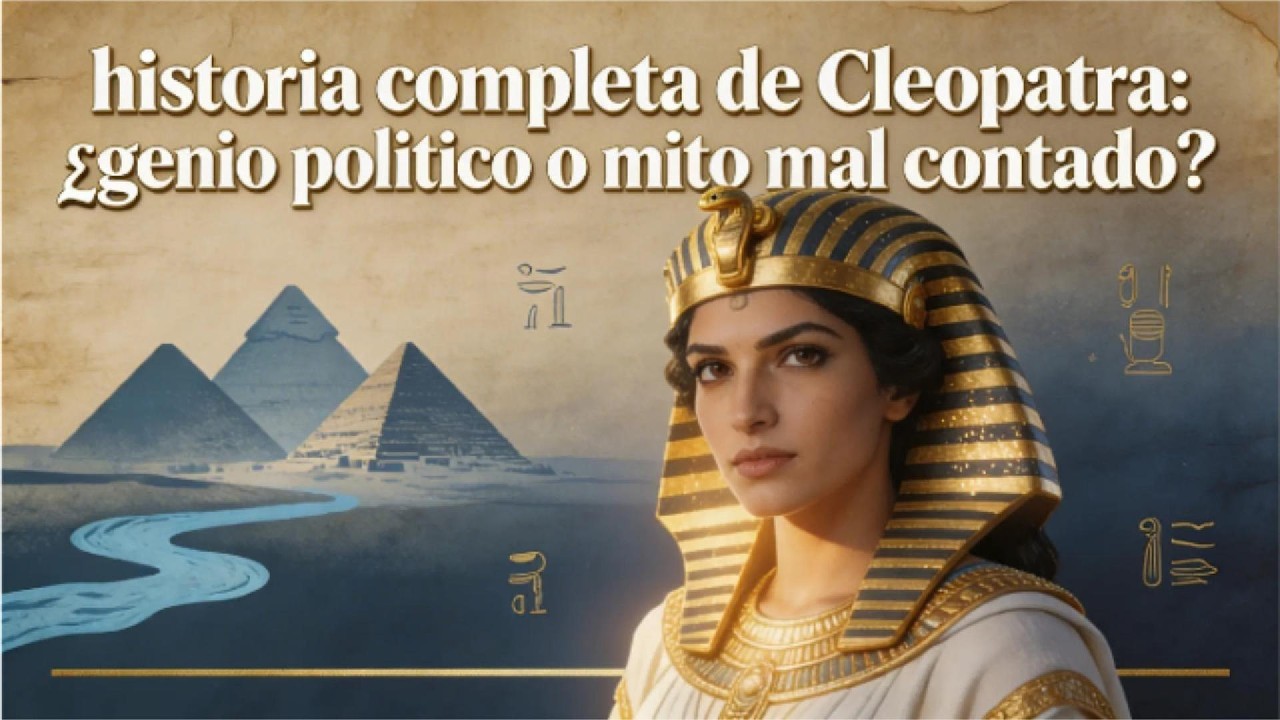 Cleopatra: ¿genio político o mito mal contado? Parte 8 Final