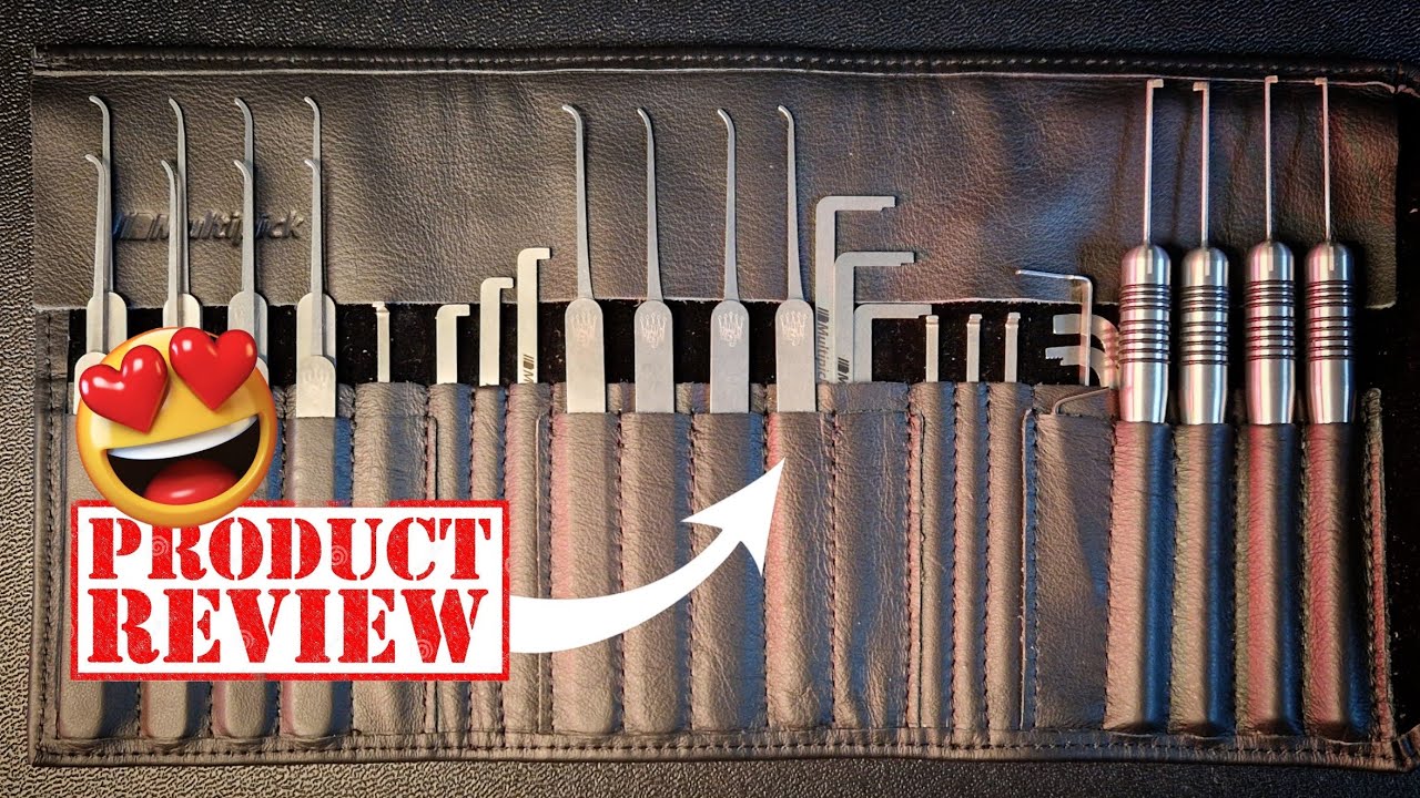 REVIEW - This set is🔥🔥🔥 Multipick ELITE Locksport Community Lock Pick Set #multipick