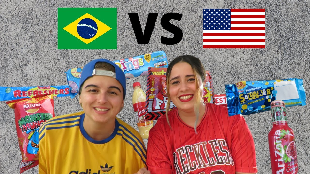 EXPERIMENTÁMOS SNACKS DE OUTROS PAÍSES
