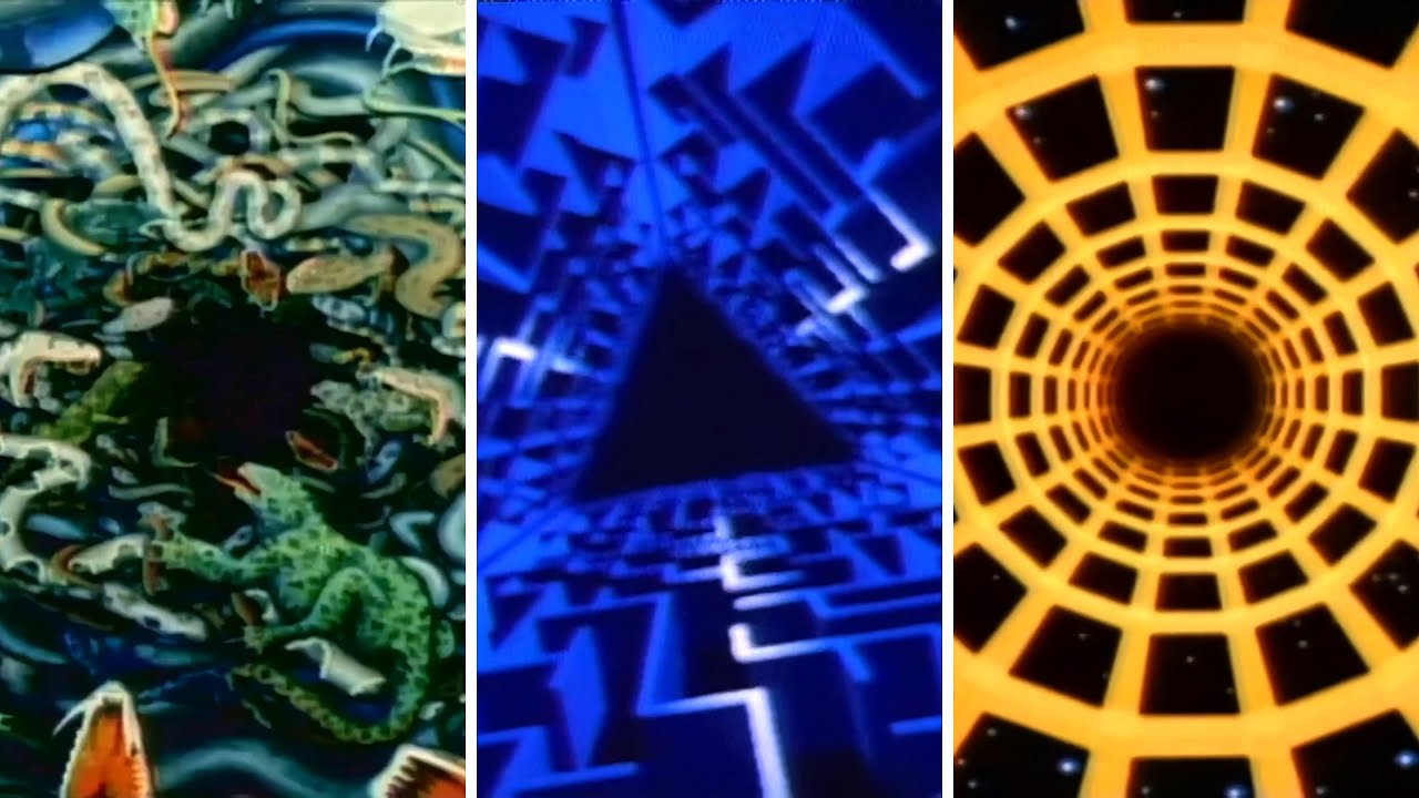 Cube Quest Backgrounds (Arcade, 1983) - Slightly Enhanced Quality