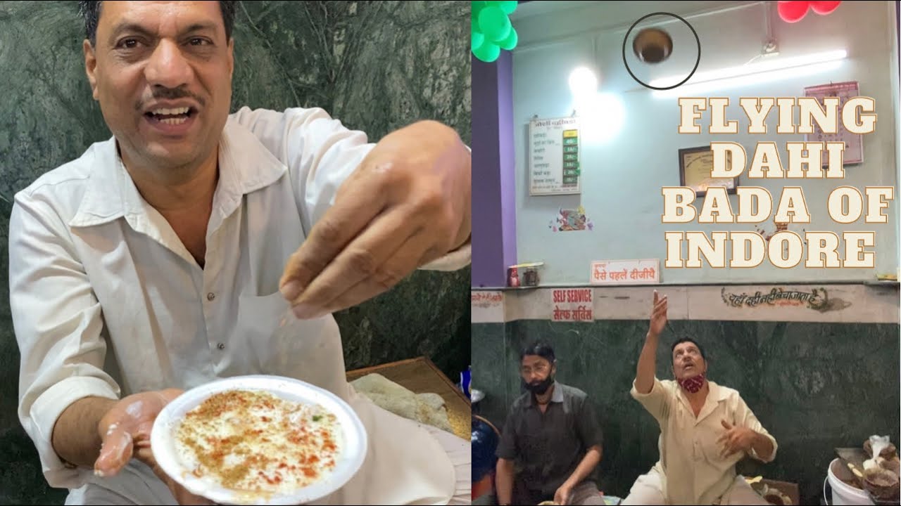 Flying Dahi Bada |Joshi Dahi Bada House Indore| Unique Indian Street Food |
