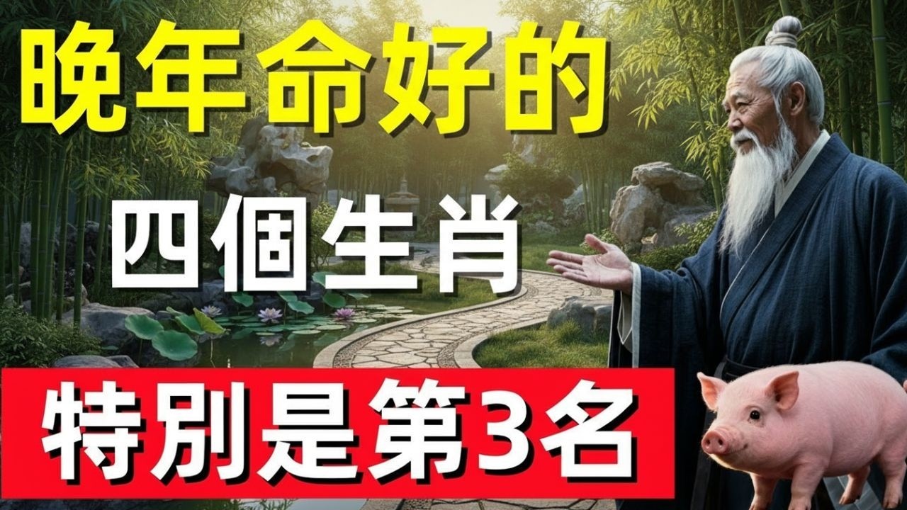 眞的沒有騙你！晚年命好的四個生肖！特別是第3名，子女孝順，健康长寿！#修行思維 #修行 #福報 #禪 #道德經 #覺醒 #開悟 #禅修📿