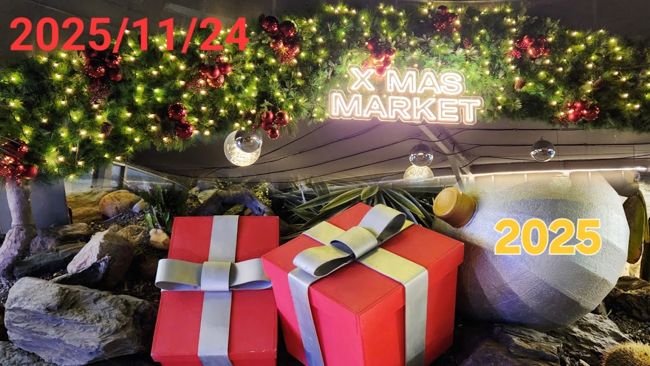Little  XMas Market Taichung || Senin 24 November 2025